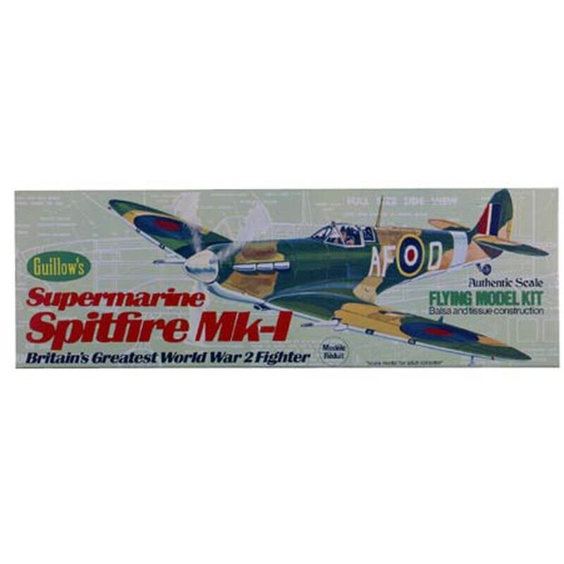 GUI504 Supermarine Spitfire MK-1 Kit, 16.5&quot;