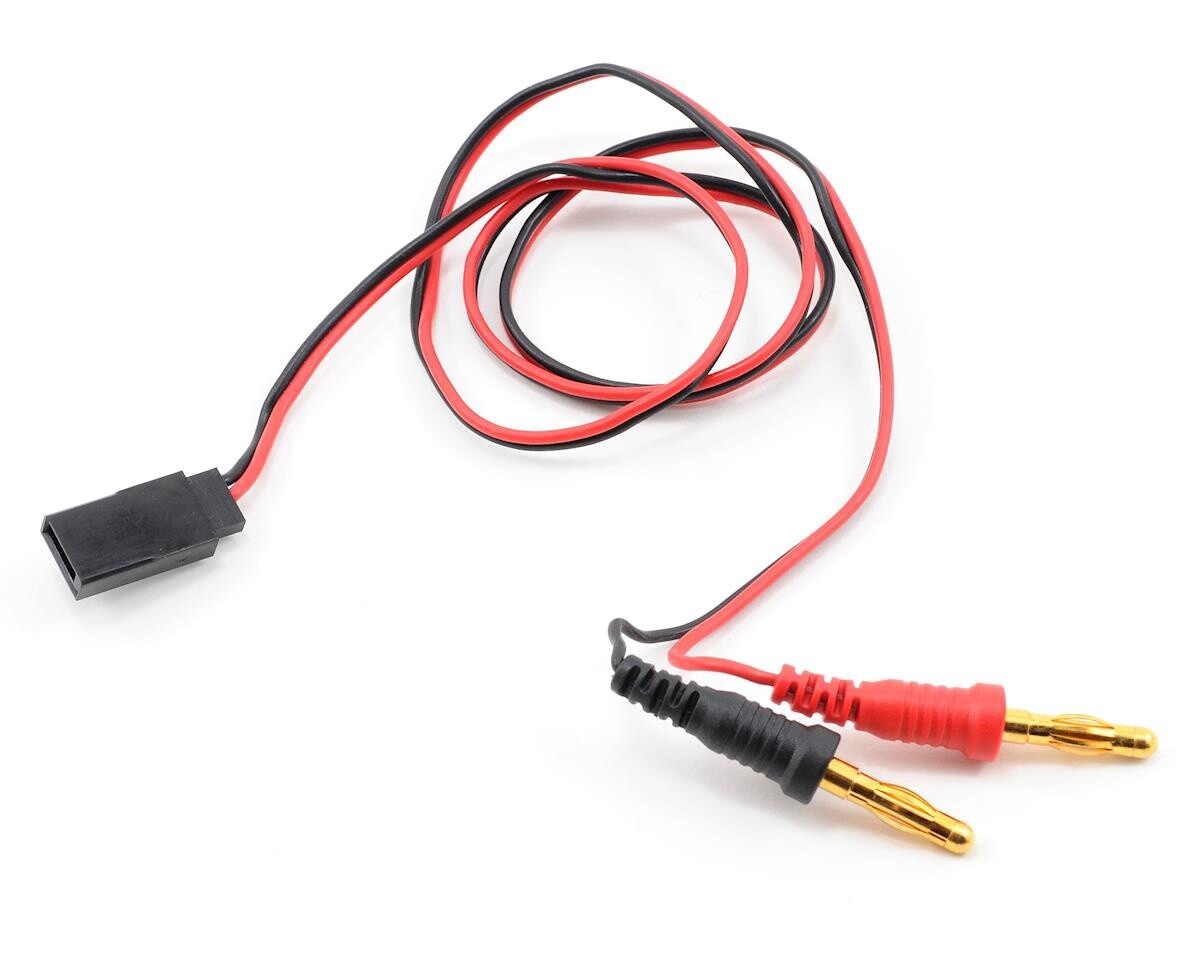 PTK-5213 ProTek RC Receiver Charge Lead (Futaba Female to 4mm Banana Plugs)