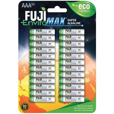 FUG4400BP24 EnviroMAX AAA Alkaline Battery (24)