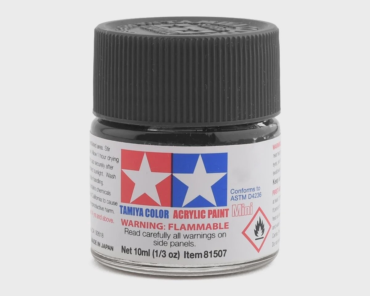 Tamiya X-10 Gun Metal Acrylic Paint (10ml)
