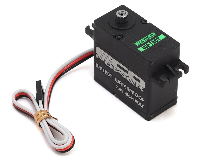 ECP-120T EcoPower WP120T Coreless Waterproof High Torque Metal Gear Digital Servo (High Voltage)