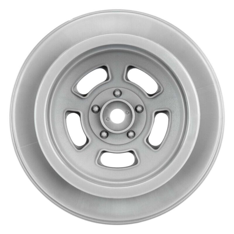 PRO279305 1/10 Slot Mag Drag Spec Rear 2.2&quot;/3.0&quot; 12mm Drag Wheels (2) Gray