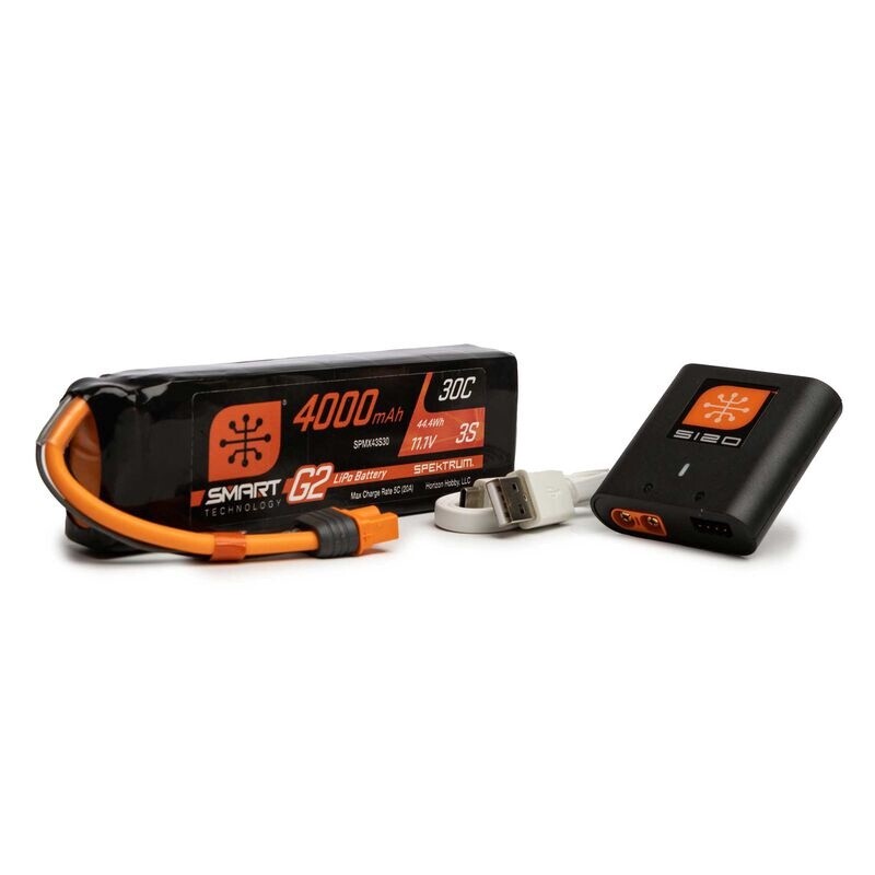 SPMXPSA300 Smart Powerstage Air Bundle: 4000mAh 3S G2 LiPo Battery / S120 Charger