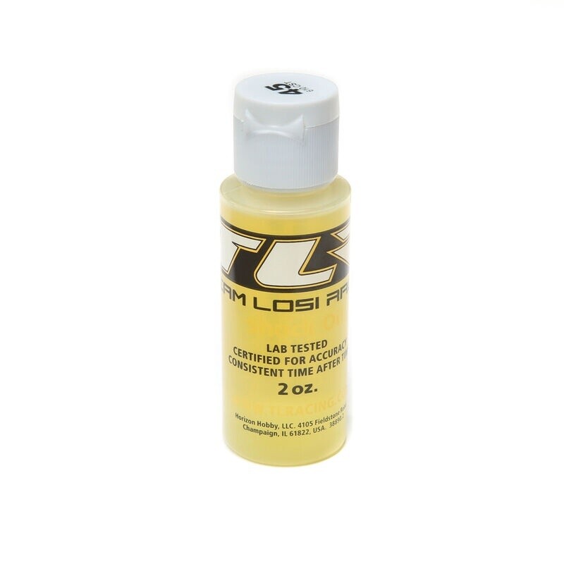 TLR74012 Silicone Shock Oil, 45WT, 610CST, 2oz