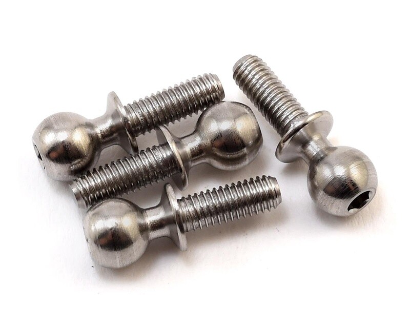 YOKZ2-206-8A Yokomo 5.5mm Rod End Ball Stud (4) (8mm Long)