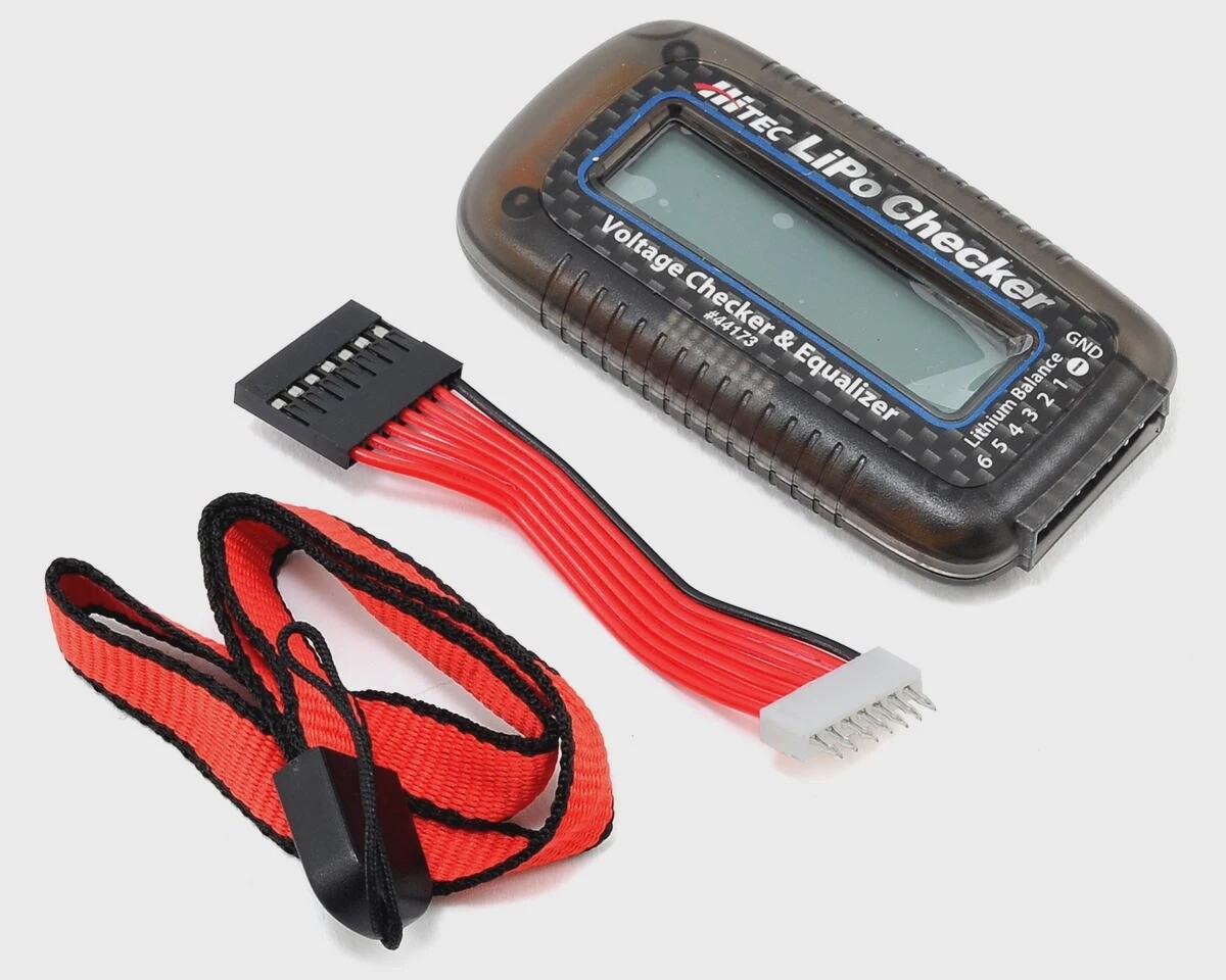 Hitec LiPo Battery Voltage Checker &amp; Equalizer