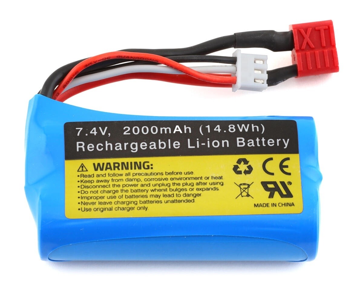 UDIP12-026 UDI R/C 2S Li-Ion Battery (7.4V/2000mAh)