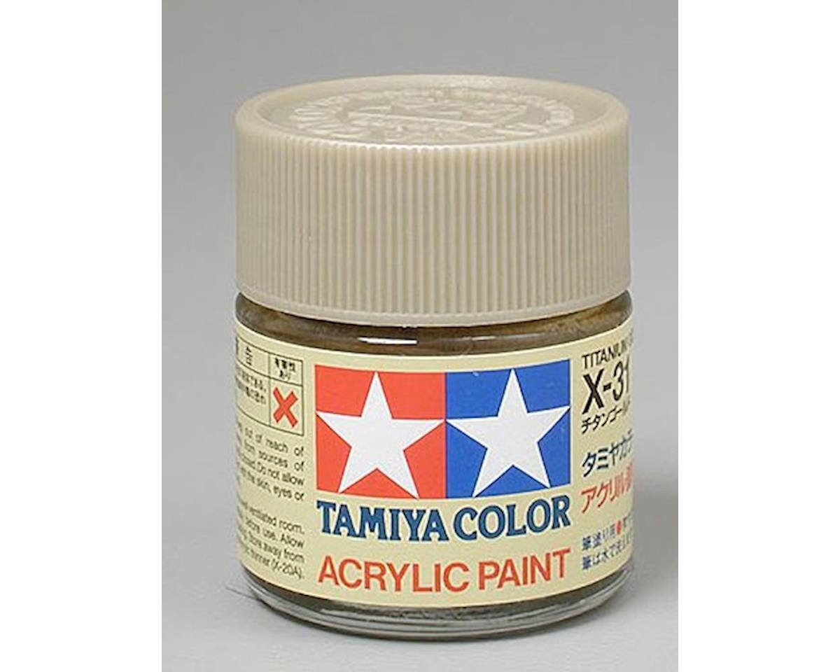 Tamiya X-31 Titanium Gold 23ml