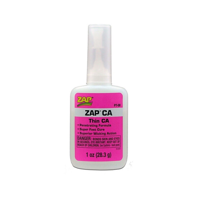 PAAPT08 Zap Thin CA Glue, 1 oz