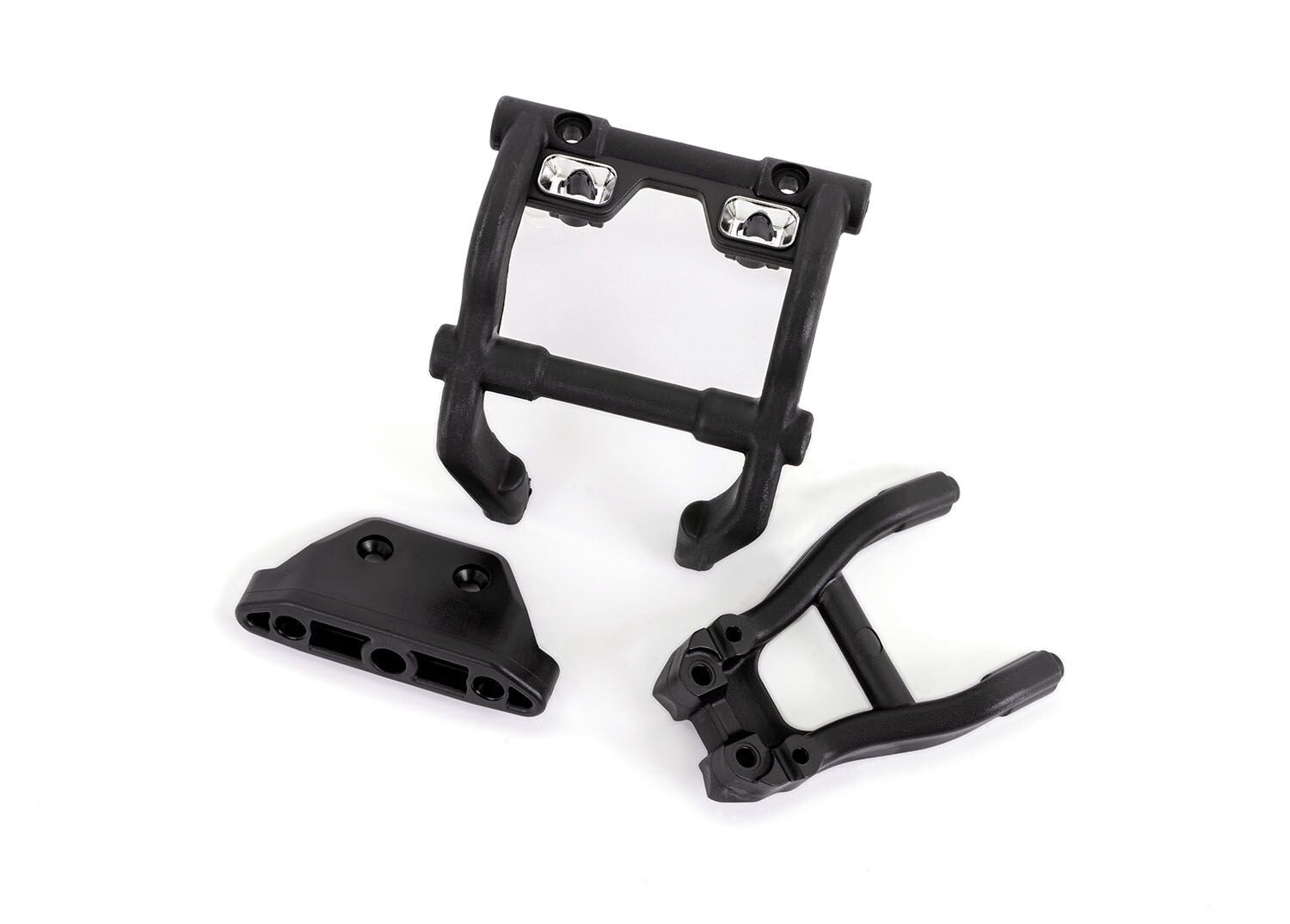 WHEELIE BAR MOUNT/SKIDPLTE BLK - 6777X
