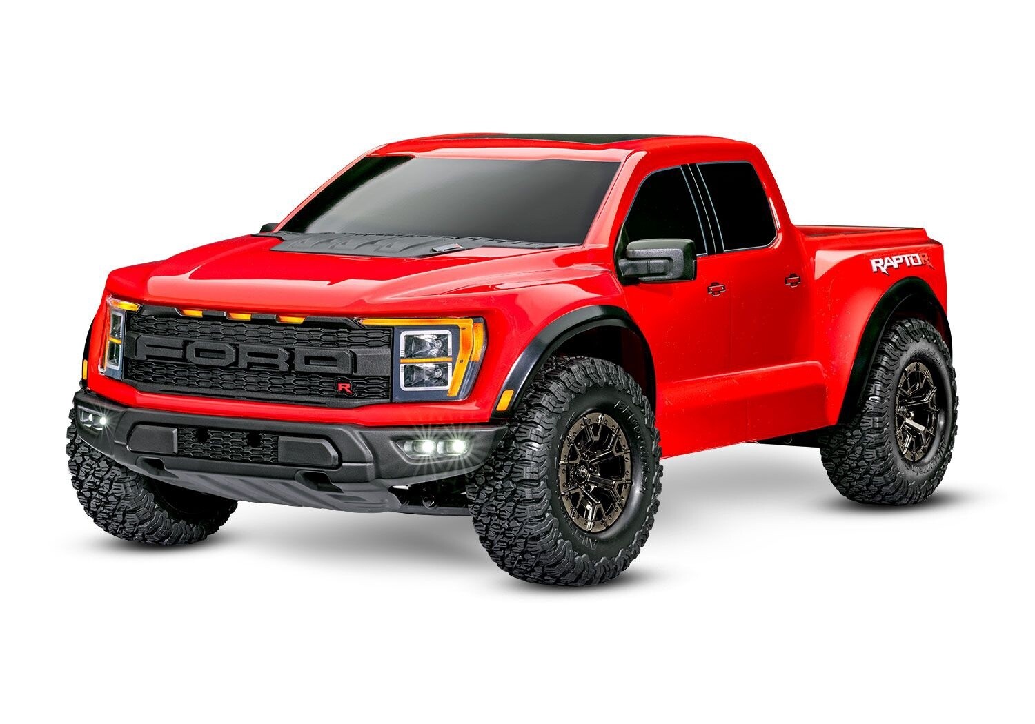 Traxxas Slash Ford Raptor R - 101076-4, Colour: Red