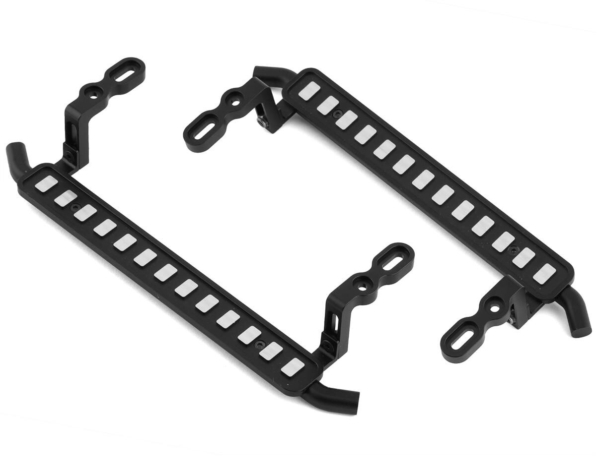 Hot Racing Traxxas TRX-4 Aluminum ICE Cube Style Rock Sliders (Black)