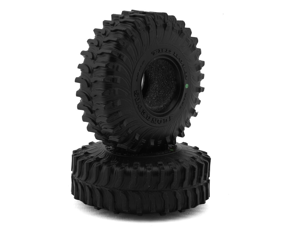 JConcepts The Hold 1.0&quot; Micro Crawler Tires (2) (Green)
