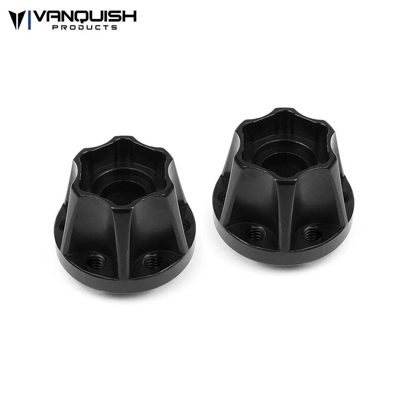 SLW 600 WHEEL HUB BLACK ANODIZED