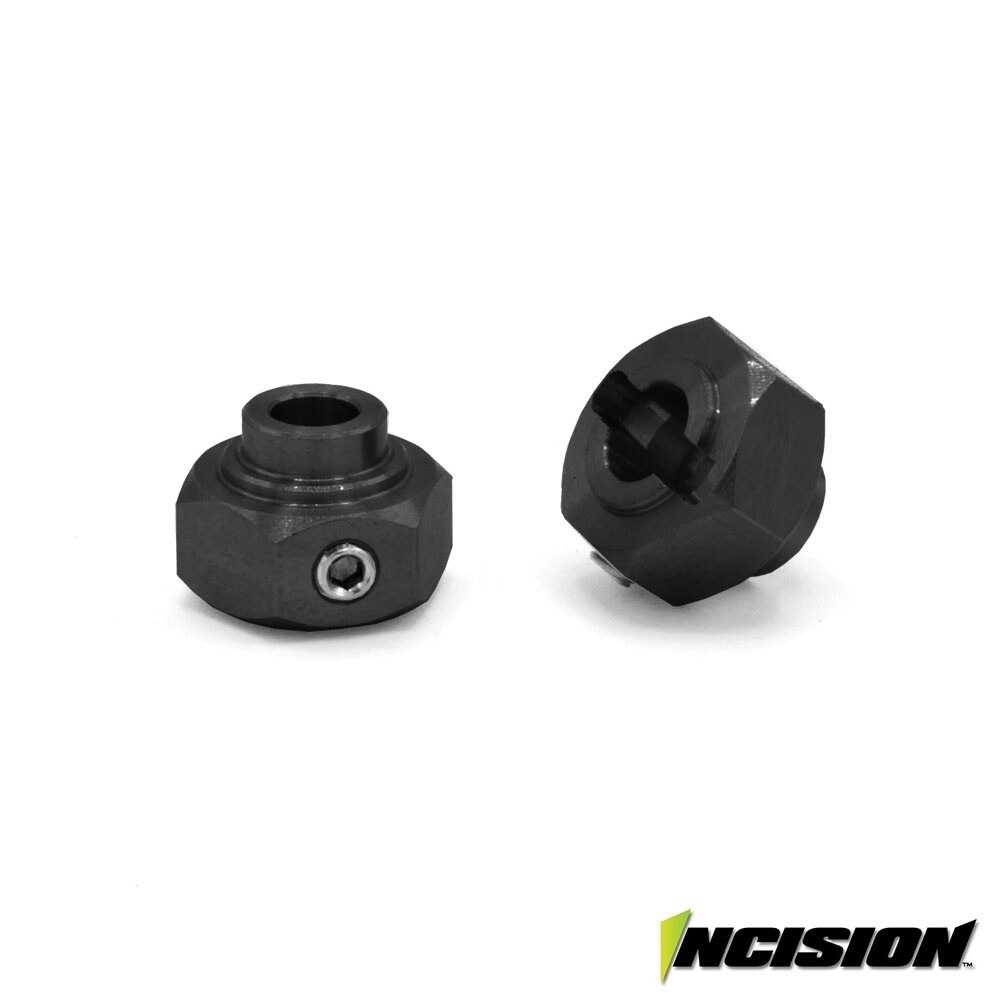 INCISION 12MM LOCKING HEX BLACK ANODIZED