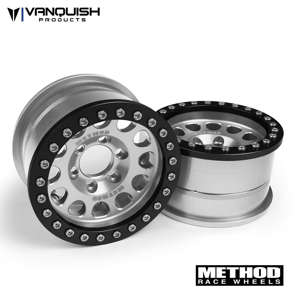 Method 1.9 Race Wheel 105 Clear/Black Anodized