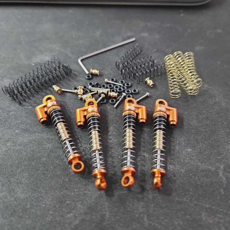 Mofo RC | Aluminum Telescoping Double Barrel Style Adjustable Friction Shocks