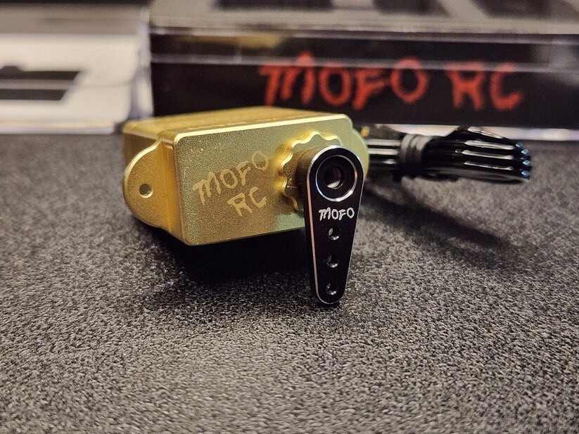 Brass Servo Beast Brushless steering Servo