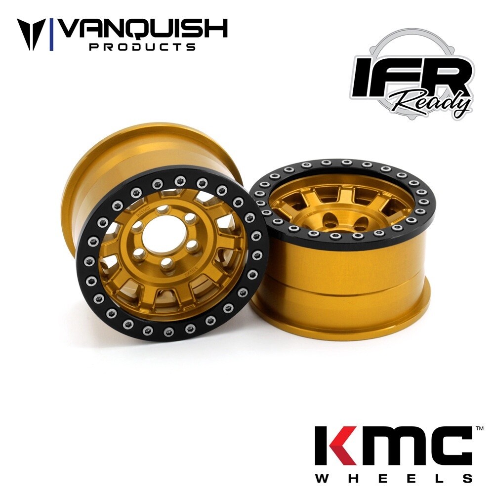 KMC 2.2 KM236 Tank Gold Anodized