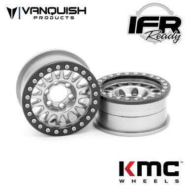 KMC 1.9 KM445 Impact Clear Anodized