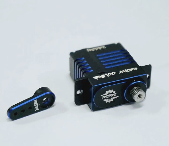 Special Edition Blue RS100 Servo &amp; Horn