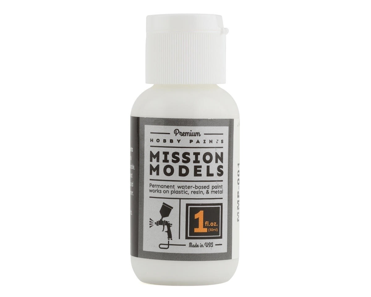 White Acrylic Hobby Paint (1oz)