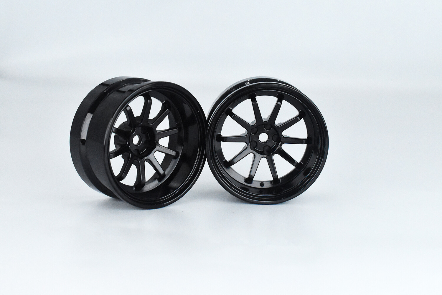 Competition Wheel VR10 Black 2pcs, Style: 10mm