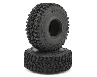 Pit Bull Tires Rock Beast 1.55&quot; Scale Rock Crawler Tires w/Foams (2) (Alien)