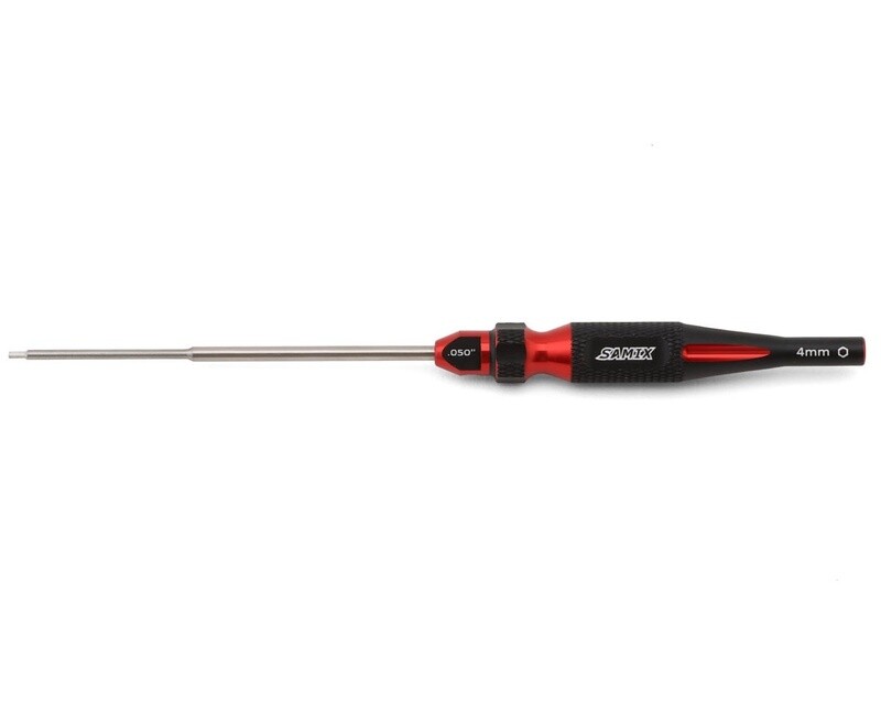 Samix SCX24 2-in-1 Hex Wrench/Nut Driver (.050" Hex/4mm Nut)