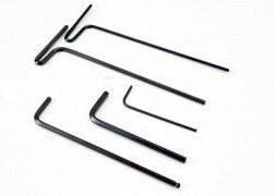 Hex wrenches; 1.5mm, 2mm, 2.5mm, 3mm, 2.5 ball- 5476X