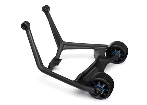 Wheelie bar, black (assembled) - 7776
