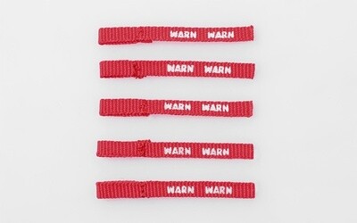 1/10 Scale Warn Winch Pull Tags (5 pcs) RC4ZS1660