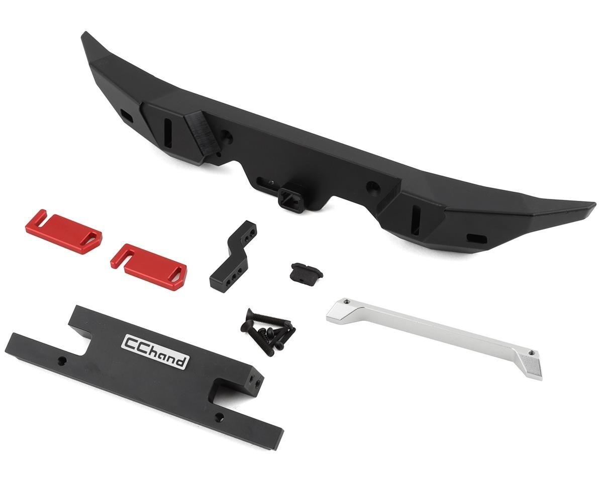 RC4WD CChand TRX-4 2021 Bronco Rook Metal Rear Bumper w/Hitch Bar RC4VVVC1231