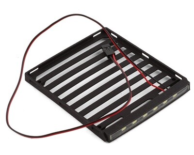 RC4WD CChand  SCX24 Flat Roof Rack w/ LED Lights