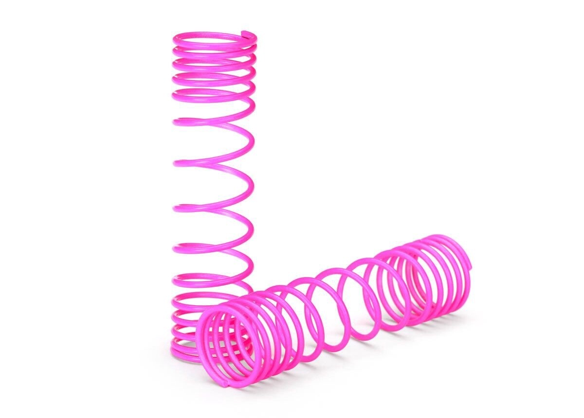 Rear Springs (pink) (progressive rate) (2)- 5858P
