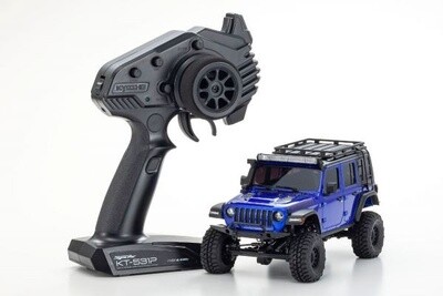Mini Z JeepⓇ Wrangler Unlimited Rubicon with Accessory parts Ocean Blue Metallic