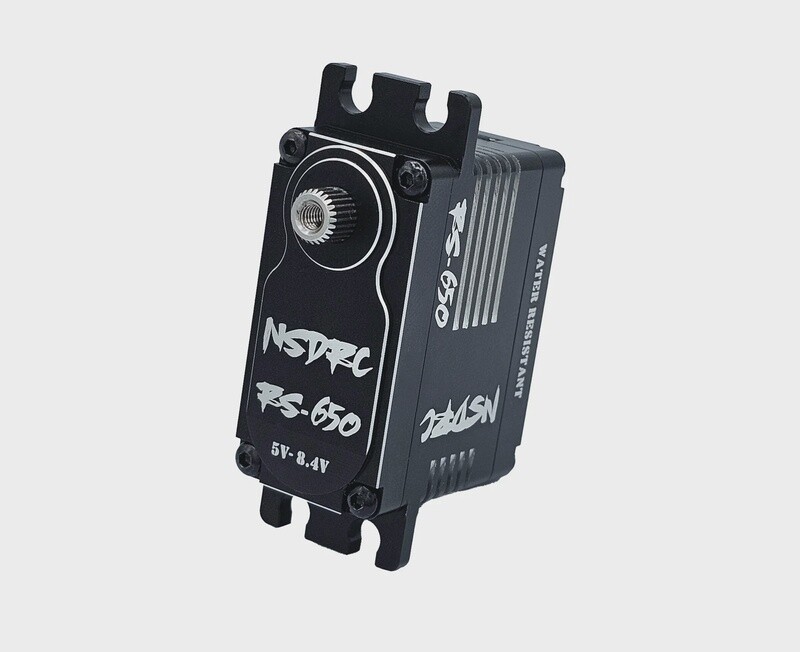 RS650 HIGH TORQUE LOW PROFILE 8.4V BRUSHLESS SERVO