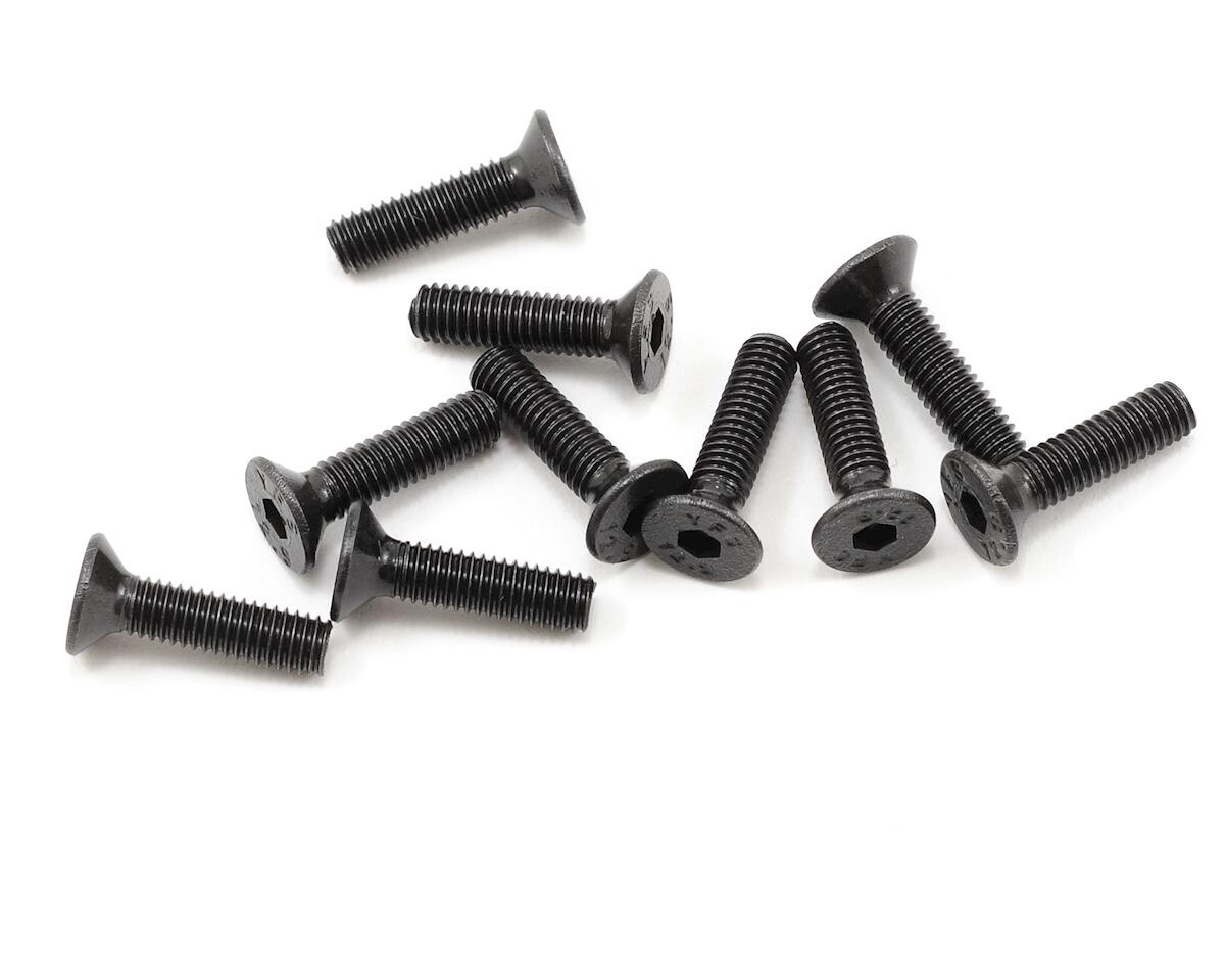 ProTek RC 3x12mm &quot;High Strength&quot; Flat Head Screws (10)