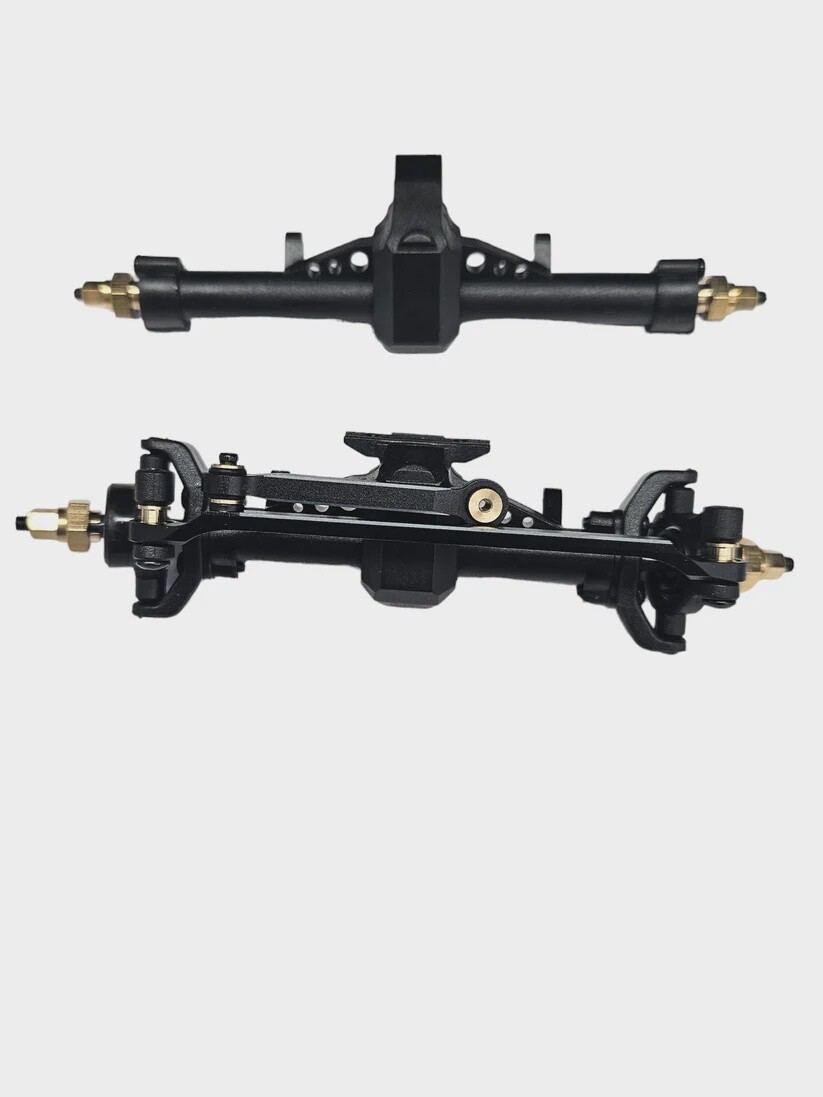 X15 Front and Rear Nylon Axle Set For Scx24 / AX24