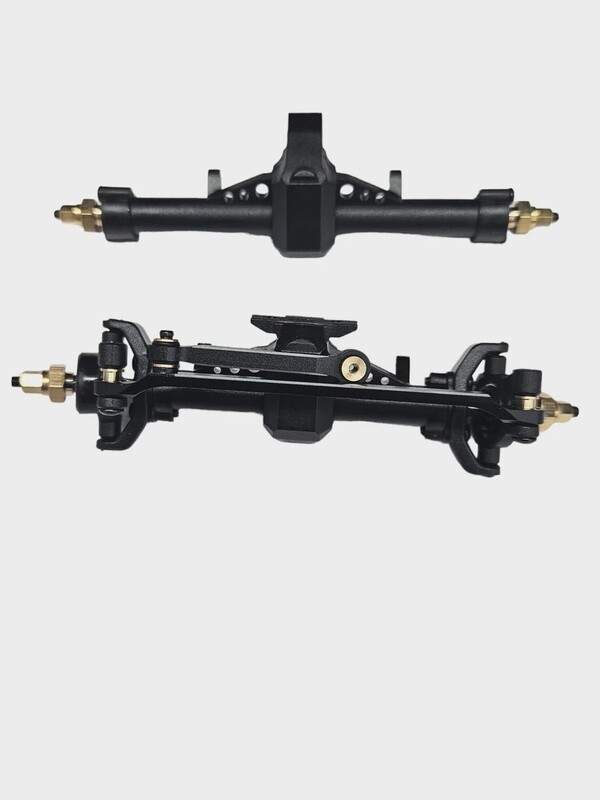 X15 Front and Rear Nylon Axle Set For Scx24 / AX24