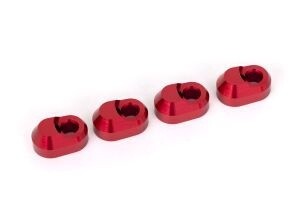 SUSP PIN RETAINER ALUM RED (4) - 7743-RED