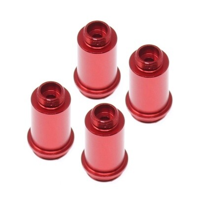 SHOCK BODIES (ALUMINUM)(RED)(4PCS) - RER30381