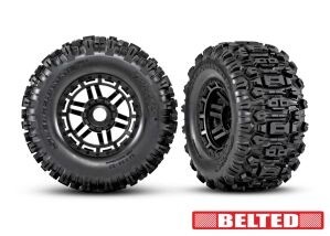 T&amp;W BLK WHL W/SLEDGEHMR AT TIRE 8979