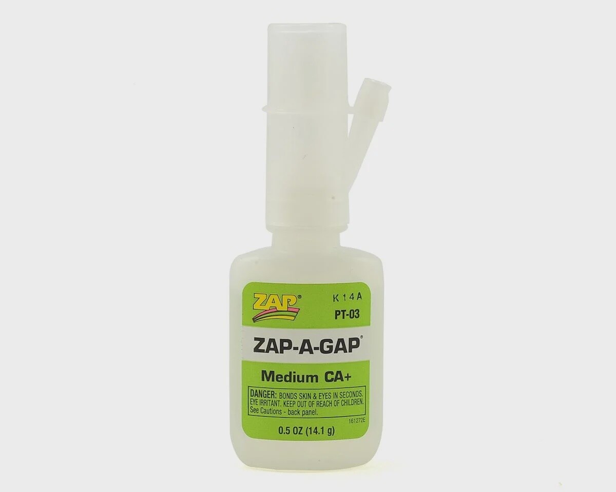 Pacer Technology Zap-A-Gap CA+ Glue (Medium) (0.5oz)