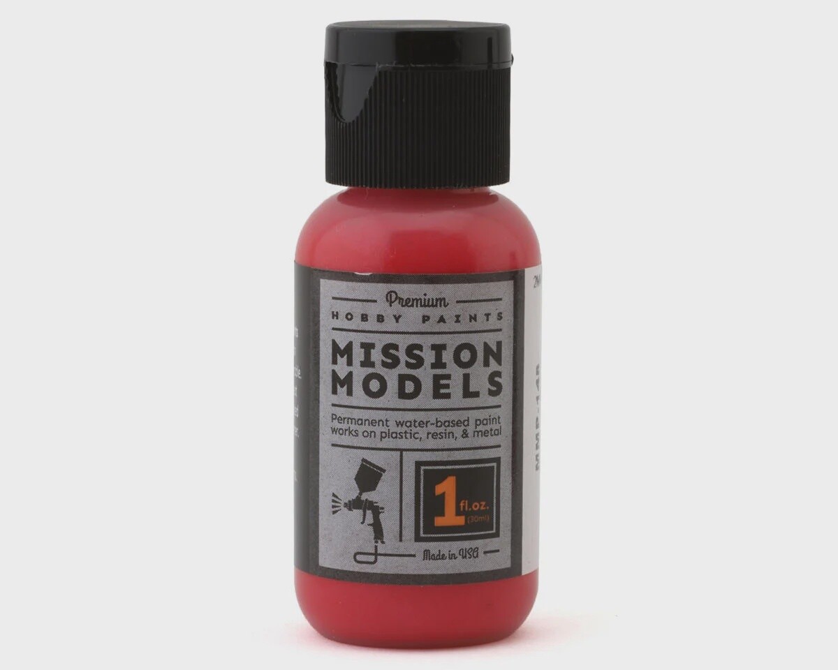 Pearl Red Acrylic Hobby Paint (1oz)