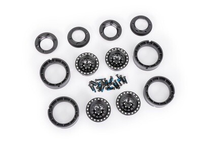 WHEELS 1.0 ALUM BLACK (4) - 9881-BLK
