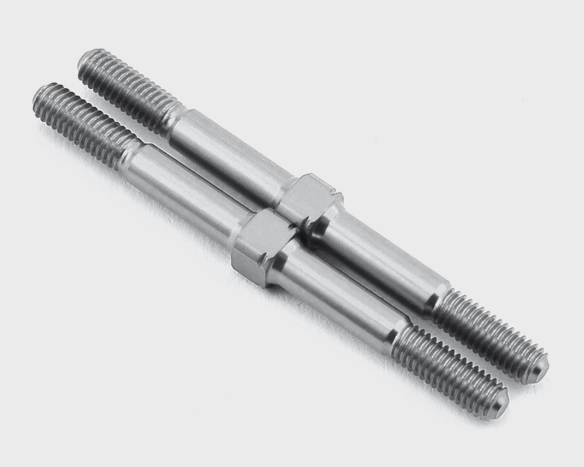 MST Alum. reinforced turnbuckle 3X40 (silver) (2)
