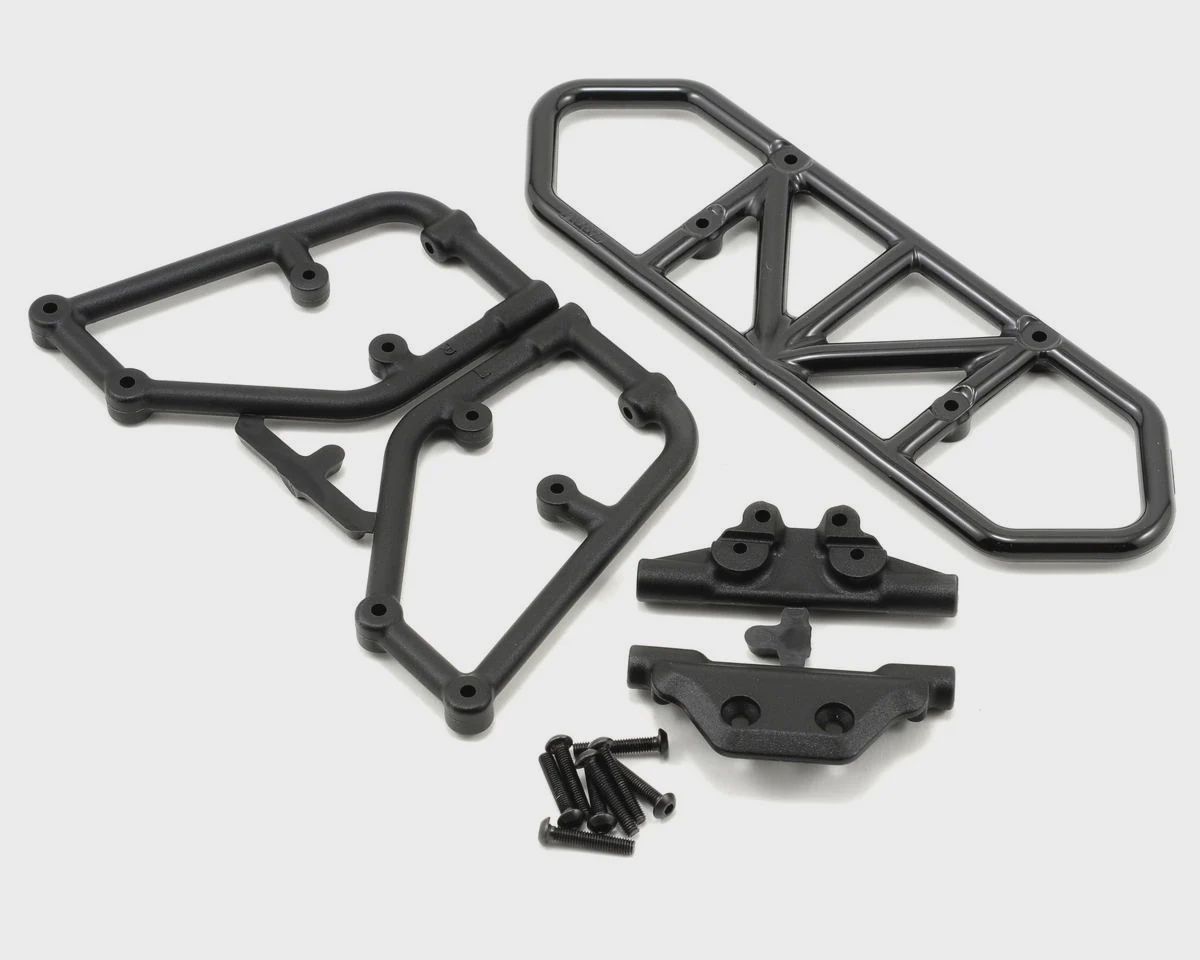 Slash 4x4 Black Rear Bumper