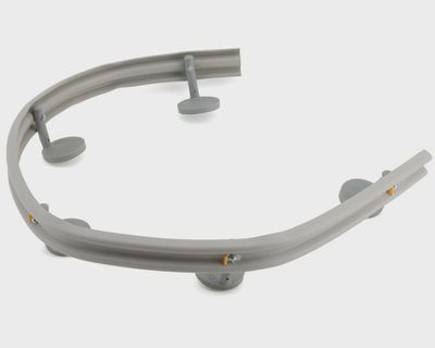 DS Racing Scale Street Guard Rail 1 step (Miniature Scale Accessory)