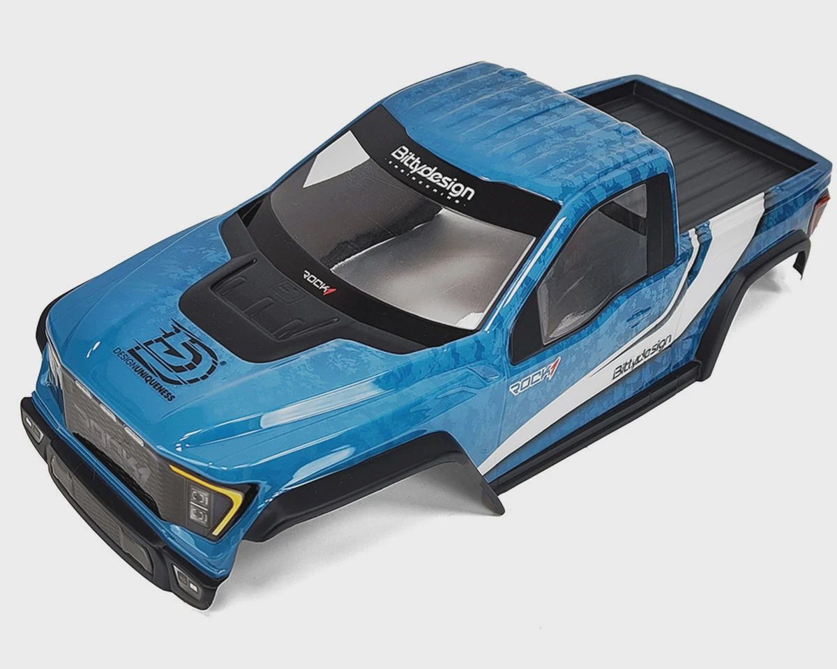 Bittydesign Rock1 Performance 12.3" Pre-Cut Rock Crawler Body (Clear) (313mm)